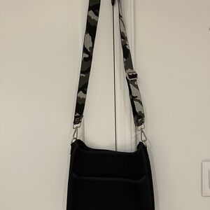 Stylish Black Crossbody Bag